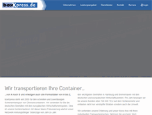 Tablet Screenshot of boxxpress.de
